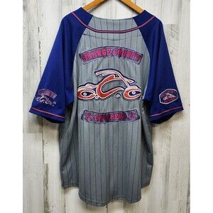 Vintage Orange County Choppers Jersey Men XL MultiColor New Yor Biker Motorcycle